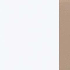 Branco Mate + Bronze  (Foto)