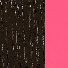 Carvalho / Cor Wengue+Lacado Rosa
