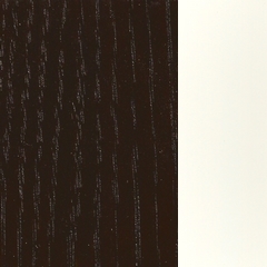 Carvalho Chocolate + Branco  (Foto)