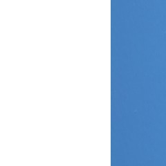 Branco Mate + Azul