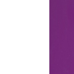 Branco Mate + Roxo  (Foto)