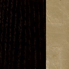Carvalho Preto + Dourado  (Foto)