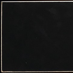 Lacado Preto + Arestas Brancas  (Foto)