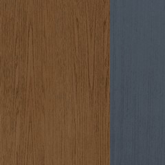Carvalho+Lacado/ Cor Taupe+Lacado Cinza 