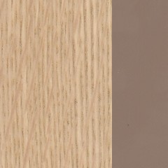 Carvalho+MDF / M12+L12 Chocolate+Silver