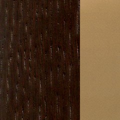 Carvalho+MDF / Chocolate+Dourado  (Foto)