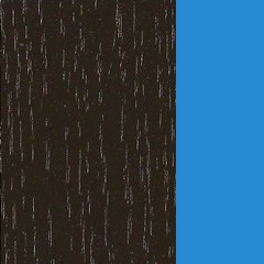 Carvalho Preto + Azul  (Foto)
