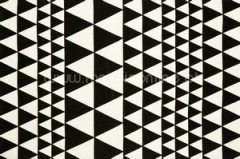 Preto - Ref. ON06 Triangles Black  (Foto)