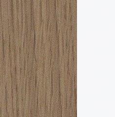 Carvalho M10 Bege + MDF Lacado L1 Branco Alto Brilho  (Foto)