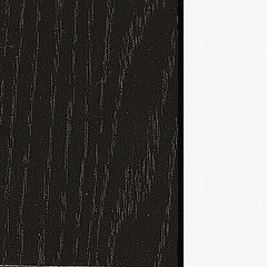 Carvalho Cor Preto + MDF Lacado Branco Mate 