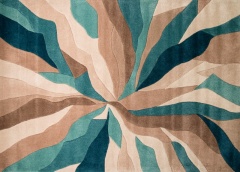Azul | Splinter Teal Rug (Foto)