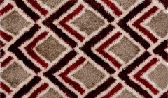 Vermelho e Castanho | Velvet Bijoux Red/Brown