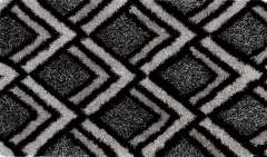 Preto e Cinza | Velvet Bijoux Black/Grey (Foto)