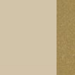 Creme Mate + Dourado | M107+M505