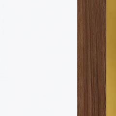 Branco + Nogueira + Dourado  (Foto)