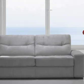 O sofá cama Katia é o móvel ideal para quem procura aliar praticidade e conforto. Transforme o seu espaço de estar em um local onde a tranquilidade reina!