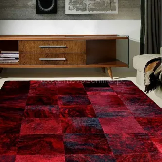 A autenticidade do campo para a sua casa. Um tapete pele de vaca patchwork PW, para um ambiente aconchegante!