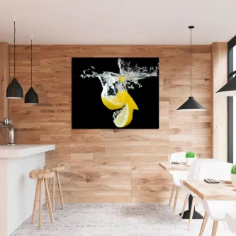 A vida é como este quadro: às vezes nos deparamos com lemons, mas ainda assim conseguimos ver o lado positivo das coisas e avançar.
