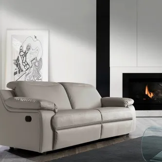 Conforto e relaxamento garantidos com o sofá relax 2 lugares Ottavio. Uma peça essencial para quem procura o melhor da decoração!
