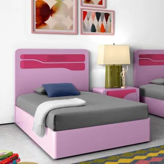 A Cama Onda Juvenil é a escolha ideal para quem busca um visual moderno e descontraído para o quarto!