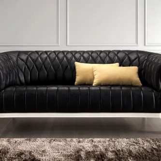 Relaxe com estilo o sofá 2 Lugares New Kiev é o complemento ideal para qualquer sala de estar.