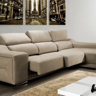 O sofá chaise longue Modena é a escolha perfeita para quem procura relaxar em grande estilo.
