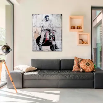 A arte nos proporciona a possibilidade de expressar o que sentimos e pensamos. Nesse sentido, esse menino mostra como é maravilhoso se expressar através da pintura.
