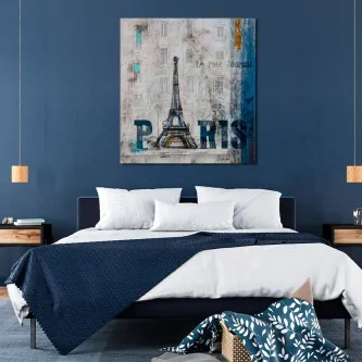 Paris é mais que a cidade das luzes é também a casa de incontáveis obras de arte, como esta pintura maravilhosa.