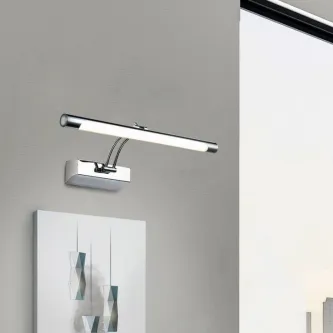O cromado fino é a palavra-chave para um estilo moderno e elegante. Estes apliques para quadros são versáteis e oferecem um acabamento luxuoso que enaltecerá qualquer espaço.