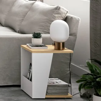Uma mesa versátil e funcional, a mesa de apoio Albi é ideal para qualquer ambiente, seja ele moderno ou clássico.