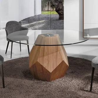 Elegante, moderna e muito sofisticada. A mesa de jantar Temple é ideal para dar o toque final à sua sala de jantar!