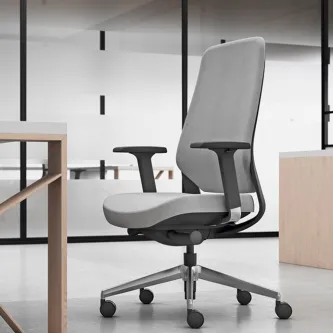 Desfruta de um trabalho produtivo e confortável com a cadeira de escritório Silk Low. Esta cadeira oferece uma ergonomia perfeita para o teu corpo, garantindo assim um bem-estar durante todo o dia.