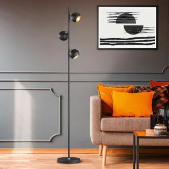 O candeeiro de pé Dakota é a escolha ideal para iluminar o seu espaço com estilo e elegância. Seja na sala de estar, no escritório ou na sua varanda, este candeeiro traz um toque moderno a qualquer ca