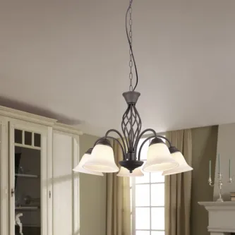 A luz das velas nunca se apaga o candeeiro de teto rústico é a prova disso! Que tal esse charme e beleza para aquecer seus dias?