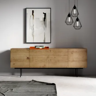 O aparador Tray é a peça ideal para decorar o seu lar com modernidade e elegância. Com um design único, ele se destaca em qualquer ambiente.