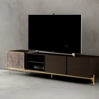 Organize o seu espaço com o Móvel TV Frams 02 e desfrute da melhor experiência em entretenimento! 