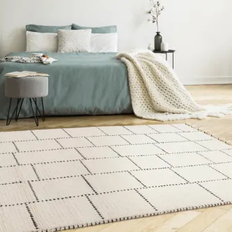 Uma escolha elegante e sofisticada para qualquer decoração o Tapete Nepal Tile é um toque de luxo que nunca sai de moda.