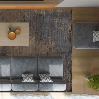 Transforme seu ambiente com o tapete Glam Velvet. Esta peça é perfeita para adicionar um toque de luxo e estilo a qualquer espaço.