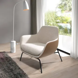Esta poltrona é tudo o que precisas para te sentires relaxado e em casa. O seu design único e moderno torna-a num elemento de decoração perfeito para qualquer ambiente.