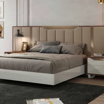 Viva a tranquilidade da cama de casal Luca Simple! Uma cama moderna, confortável e com um design simples que se adapta às tuas necessidades!