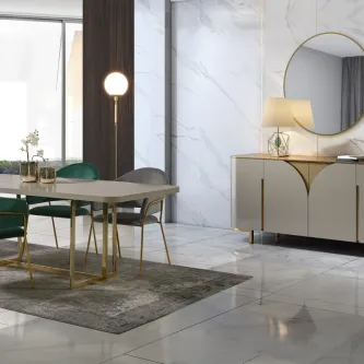 Uma sala de jantar simples e acolhedora para momentos inesquecíveis. sala de jantar bello simple