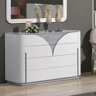 Organize o seu quarto com a elegância da cómoda Bello Double. Bela, prática e resistente, esta cómoda é ideal para completar o seu espaço!