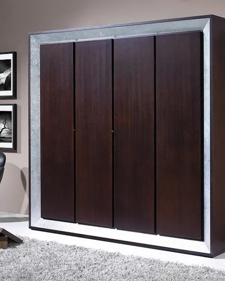 Roupeiro 4 Portas Silver