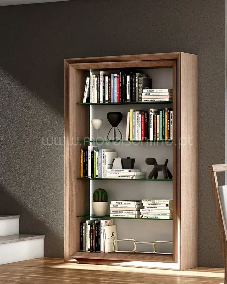 Vitrine com LED Trapeze 1