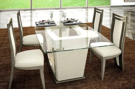 Mesa de Vidro NUDE
