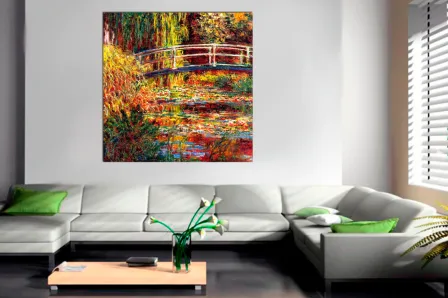 Quadro Nénuphar Étang