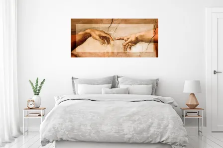 Quadro A Criação do Homem