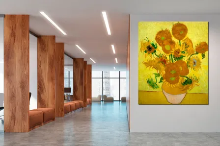 Quadro Girassóis