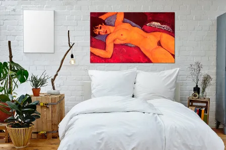 Quadro Nu Reclinado