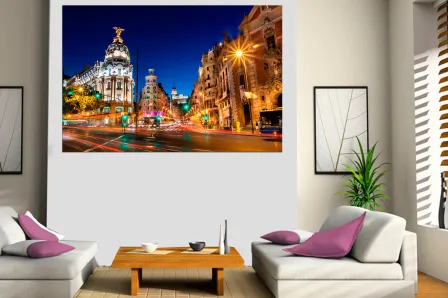 Quadro Rua Gran Via